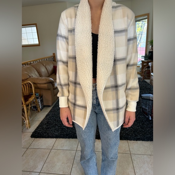 Dex sherpa lined cardigan - Picture 2 of 4